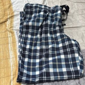 Plaid Fleece Pajama Pants